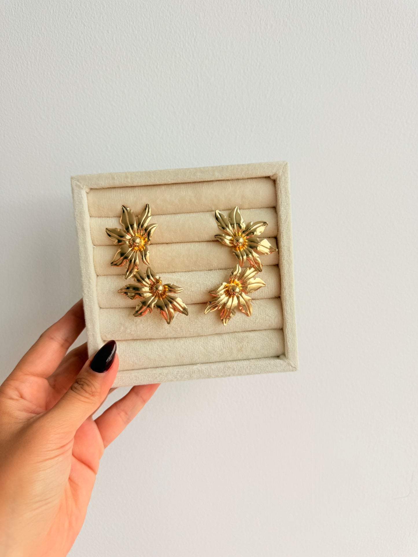 Aretes flor TREPADOR