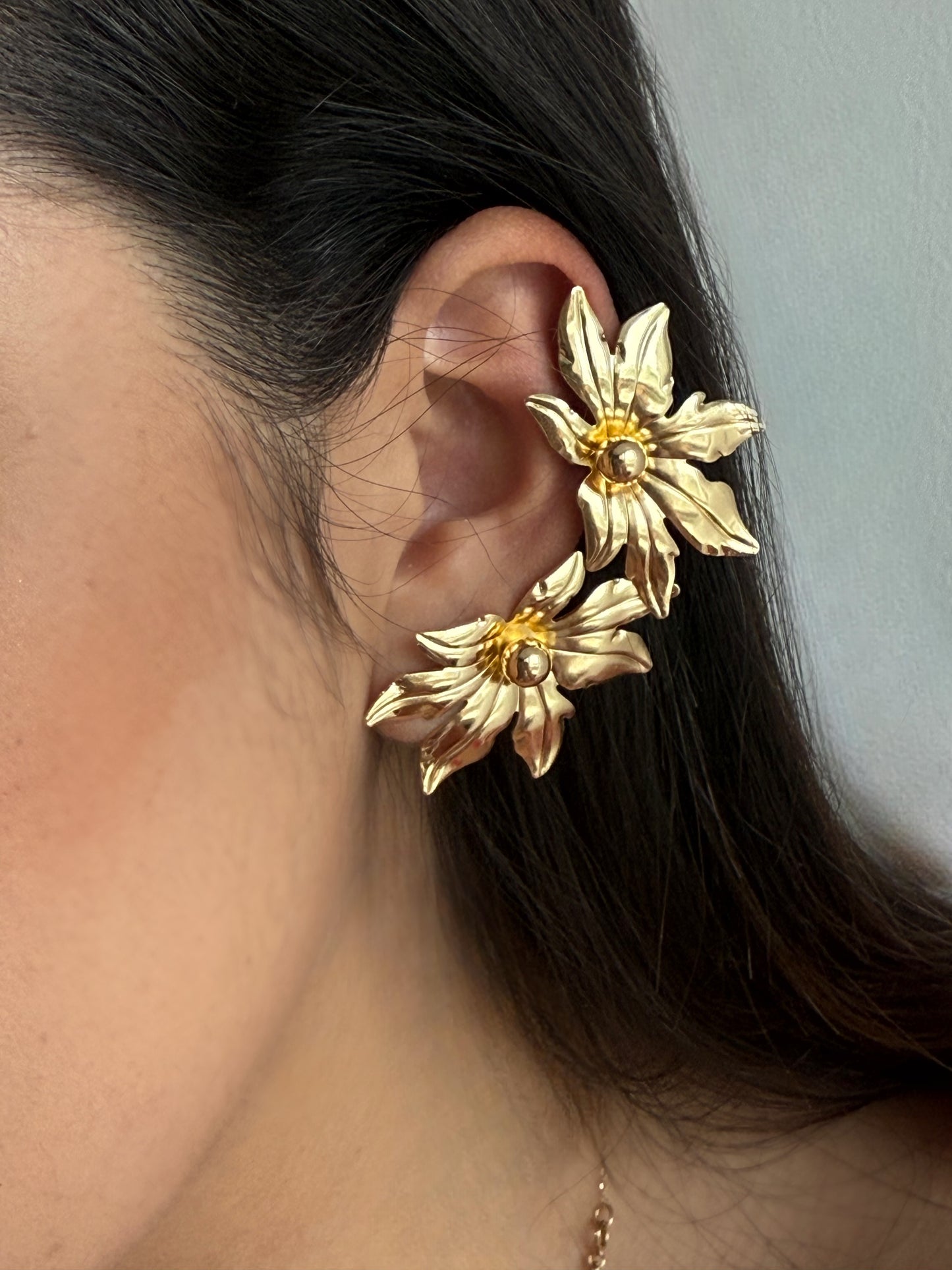 Aretes flor TREPADOR
