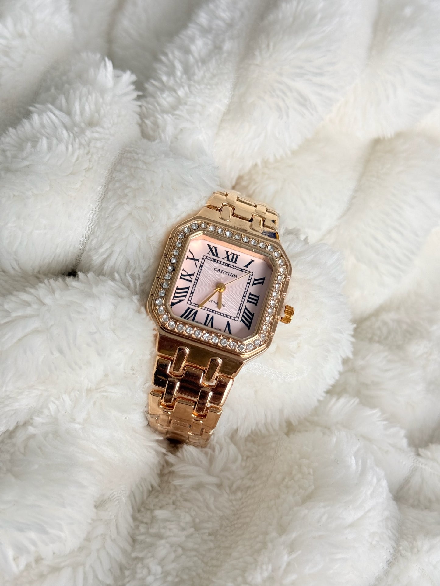 Reloj cart zr cara rosada