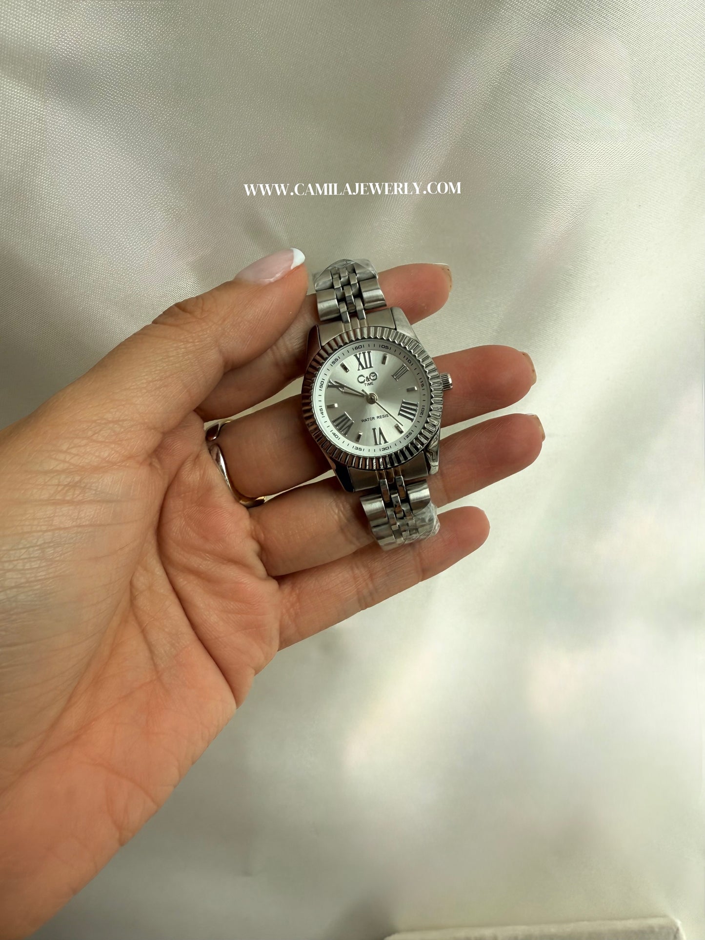 Reloj Rolex Plateado