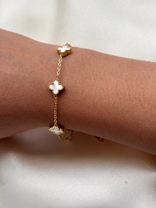 Pulsera VCA mini blanca