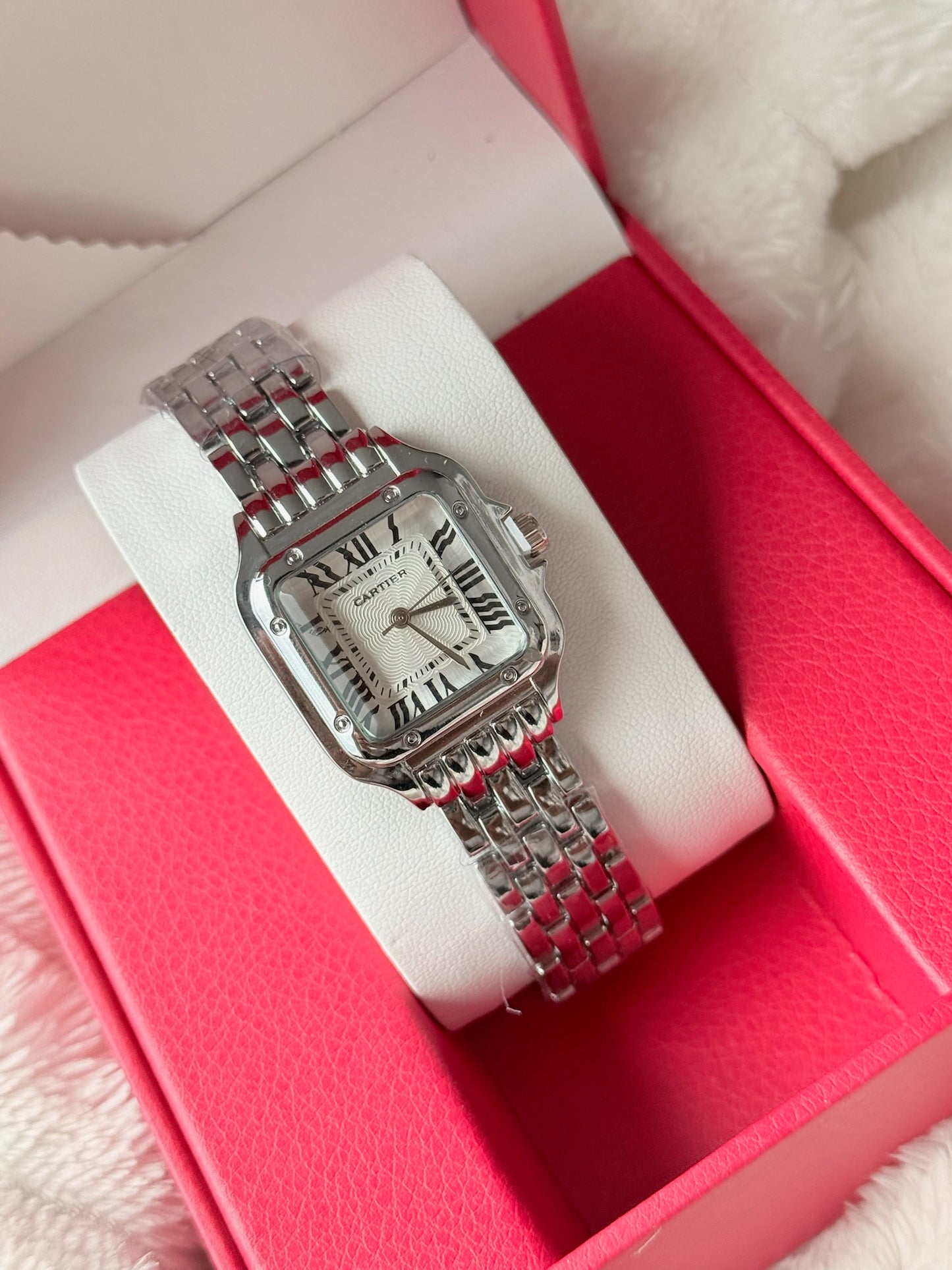 Reloj Cart plateado