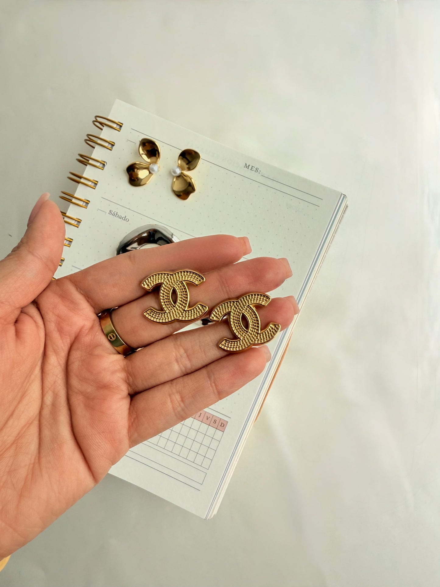 Aretes Coco Channel