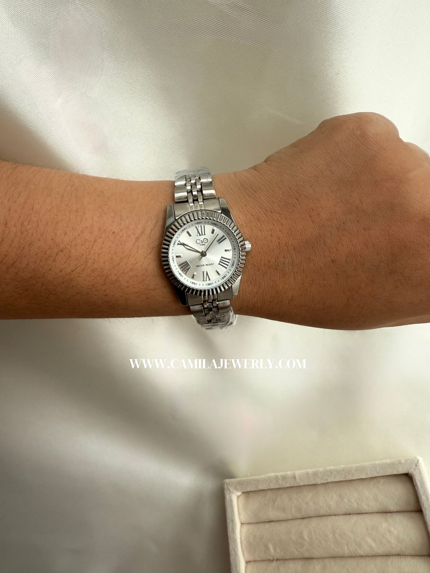 Reloj Rolex Plateado
