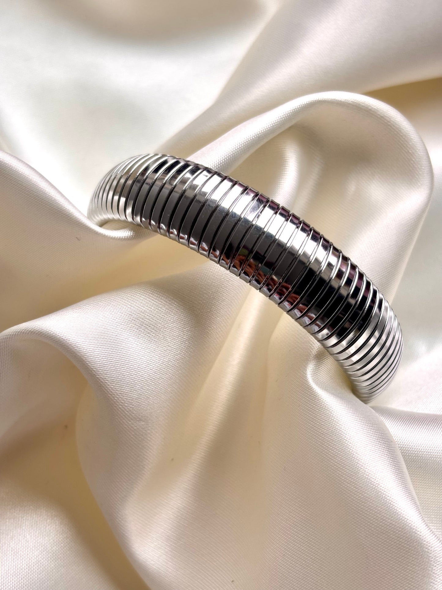 Brazalete RESORTE PLATA