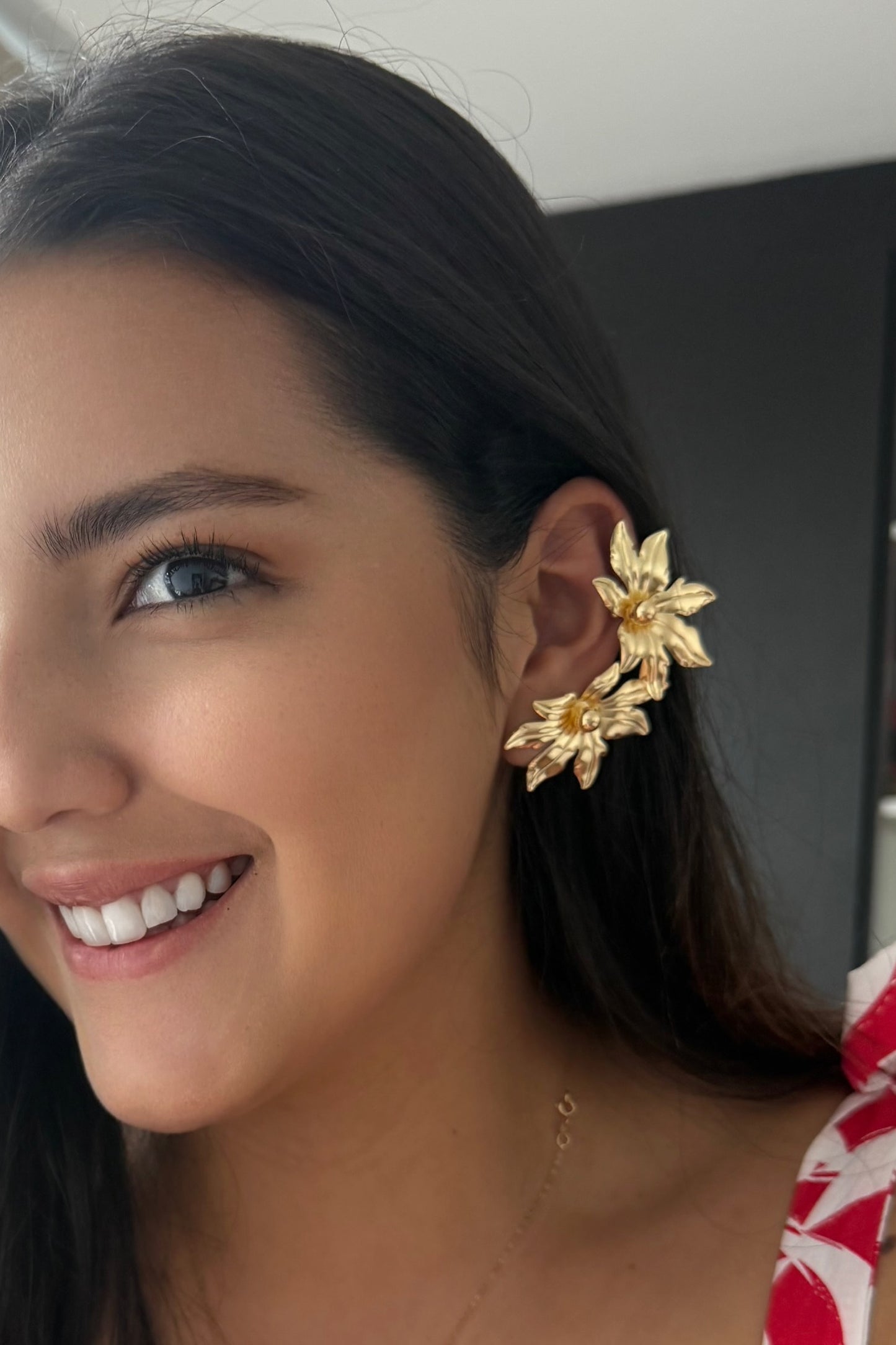 Aretes flor TREPADOR