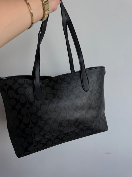 Cartera coach negra
