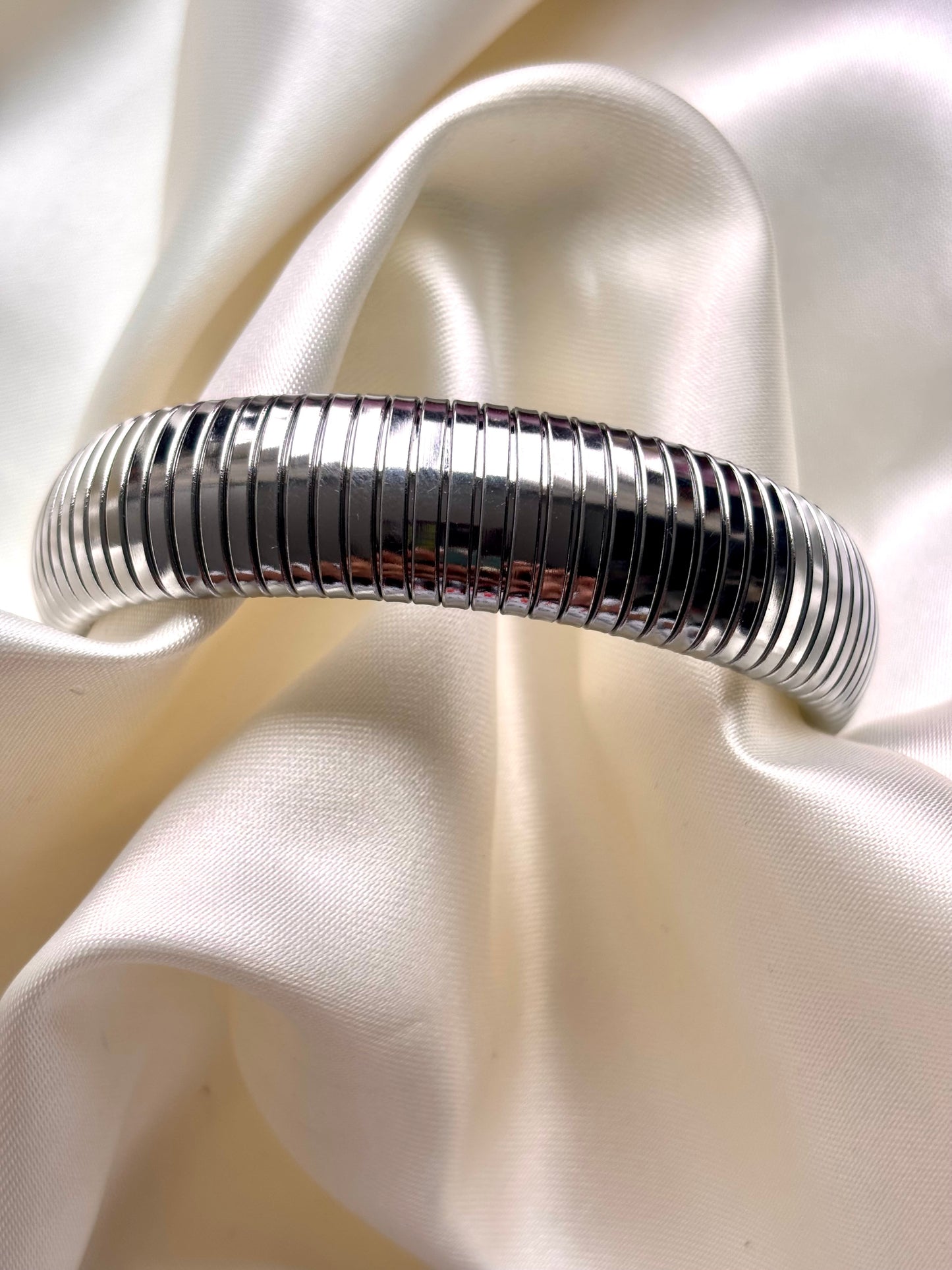Brazalete RESORTE PLATA