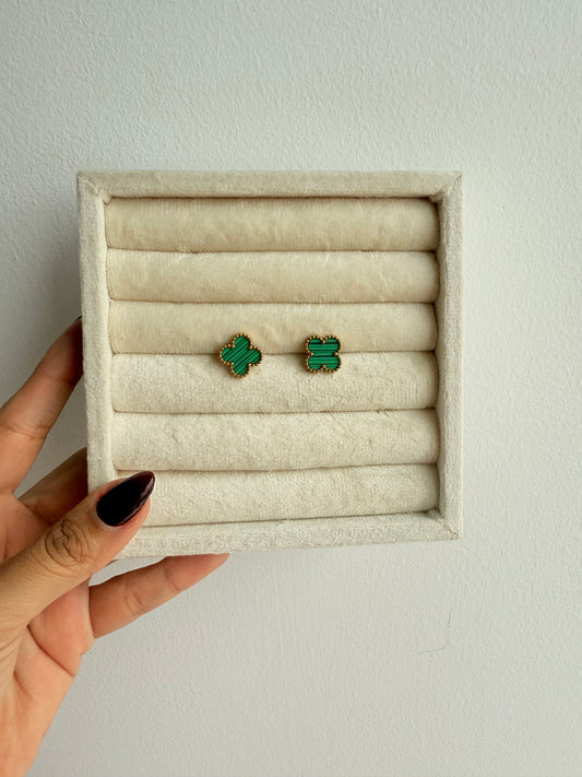 Aretes VCA verde