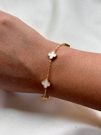 Pulsera VCA mini blanca