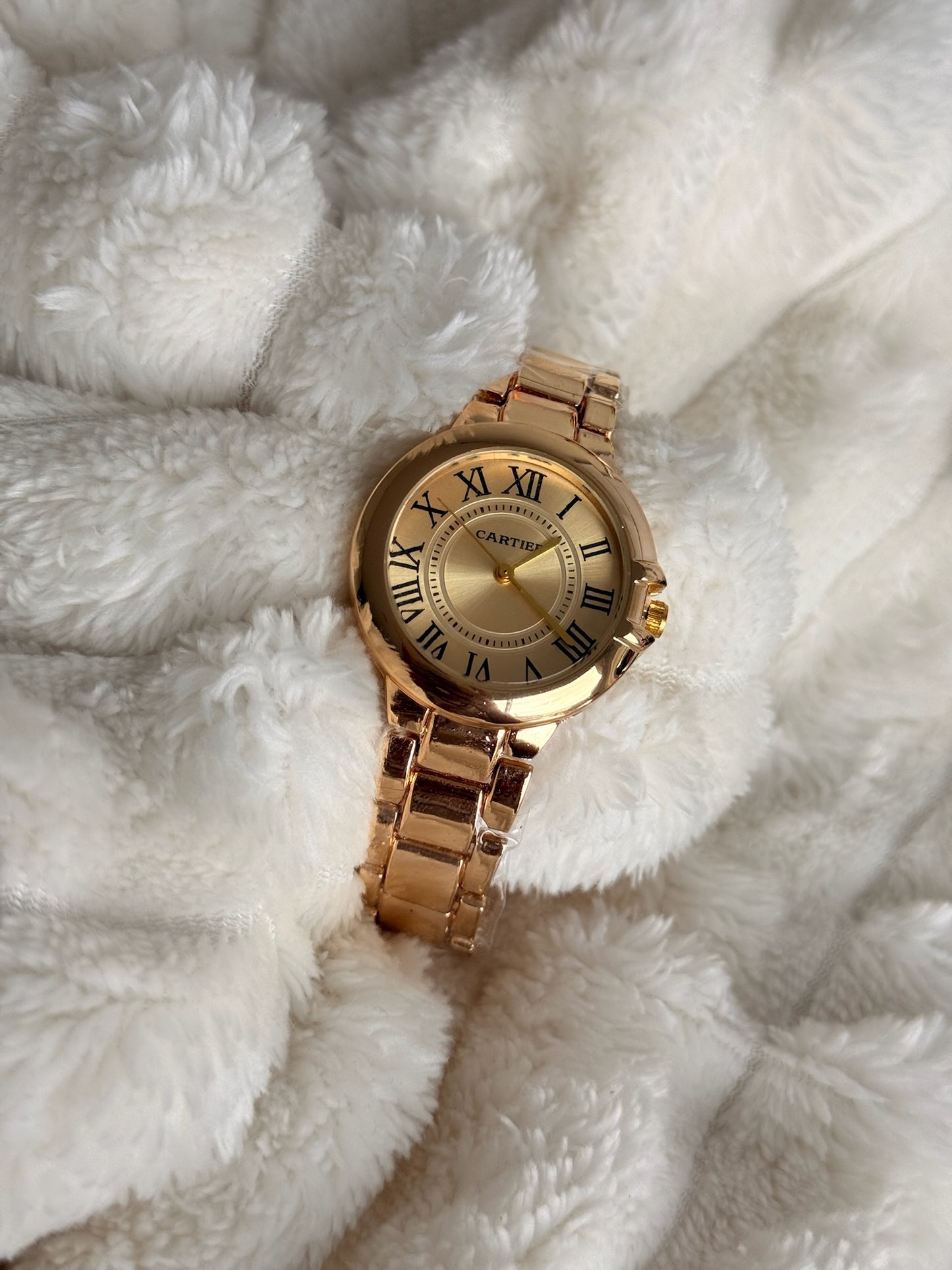 Reloj balloon cara dorada