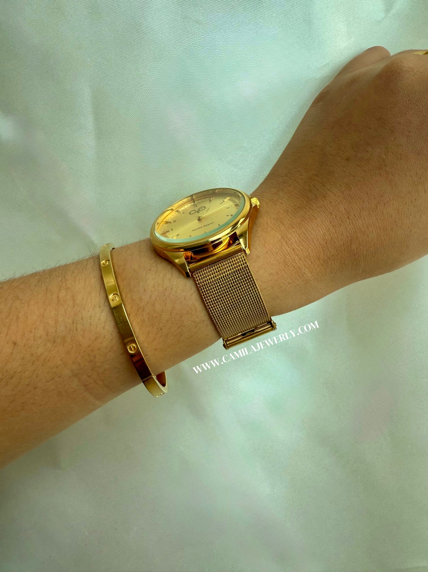 Reloj Gamma dorado