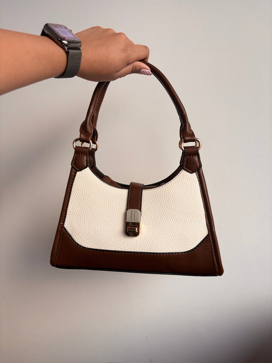 Cartera velvet blanca