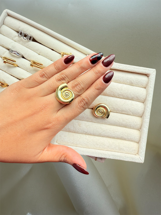Anillo caracola