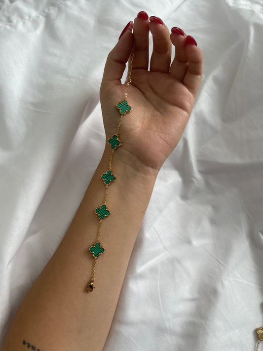 Pulsera V - Verde