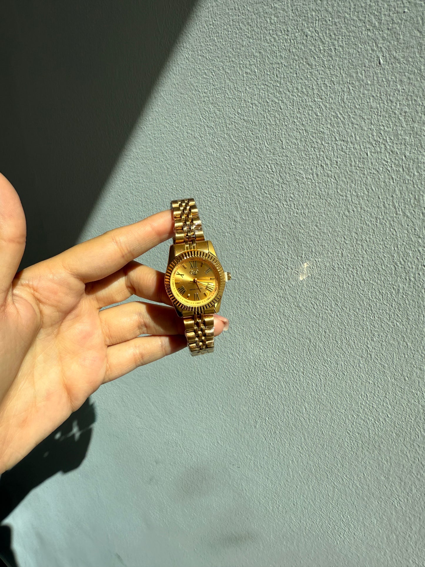 Reloj Rolex dorado