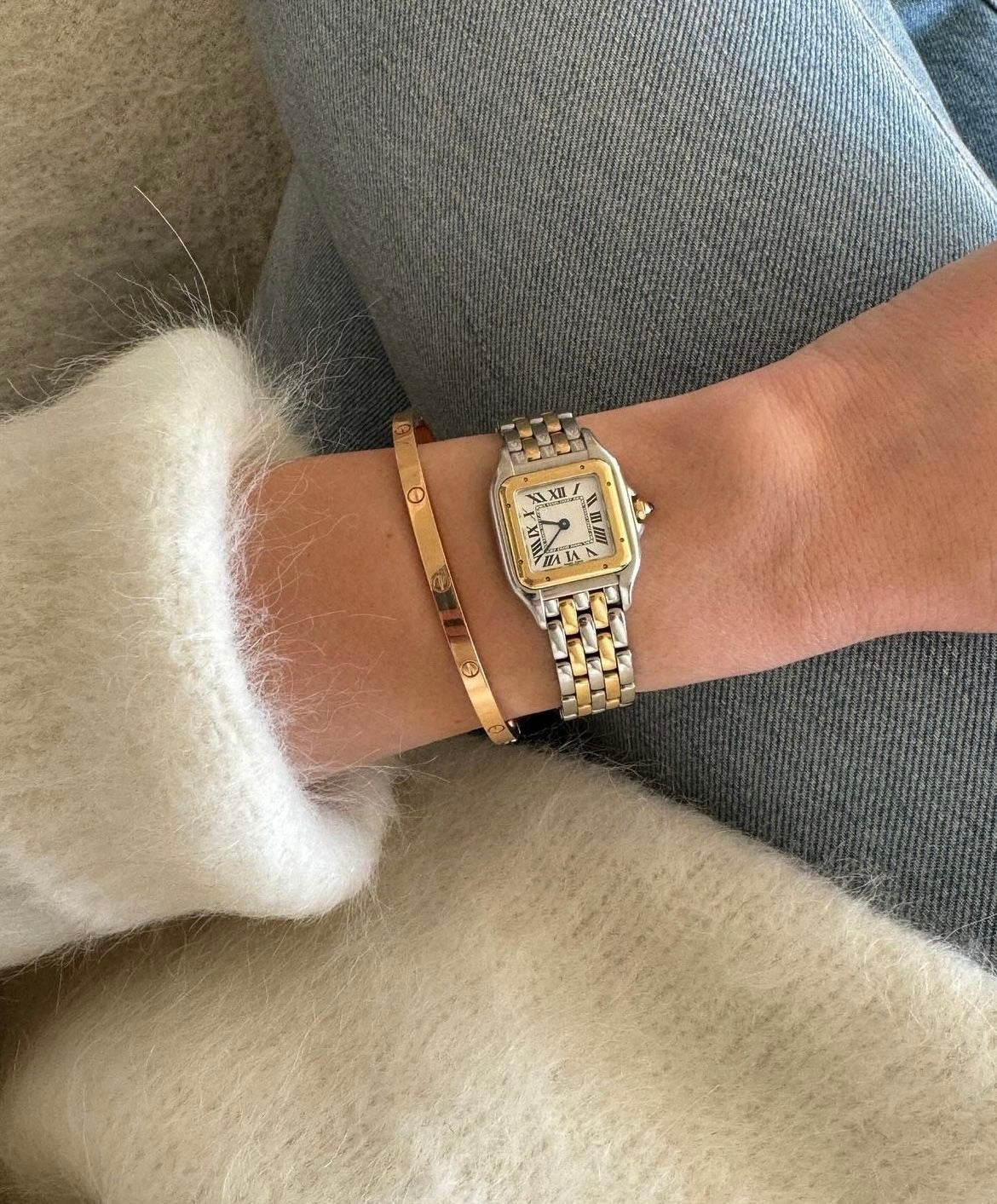Reloj Cartier clásico bicolor DISPONIBLE BAJO RESERVA