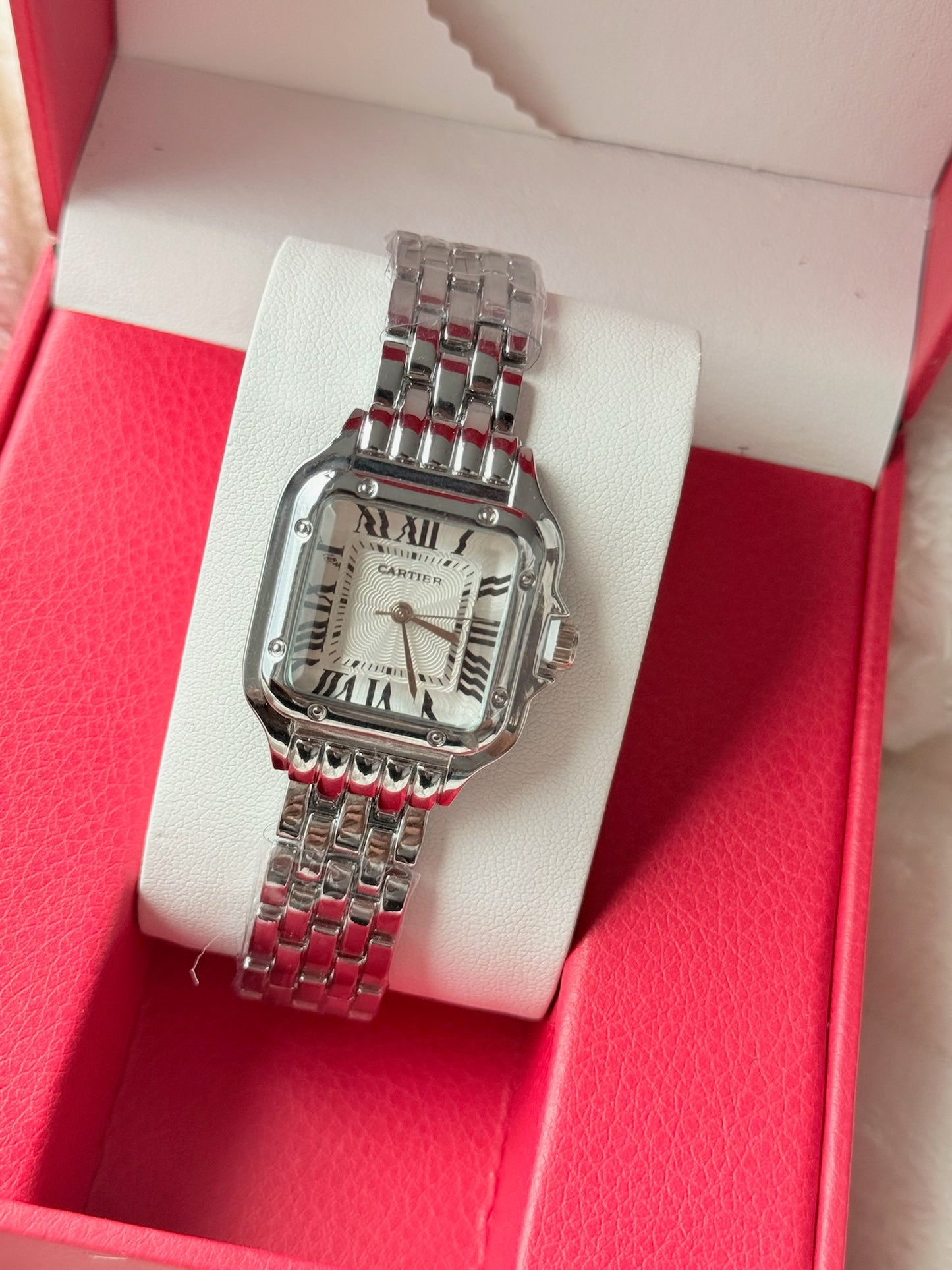 Reloj Cart plateado