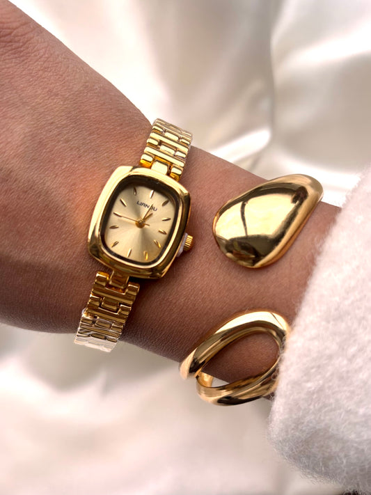 Reloj cuadrado oldmoney