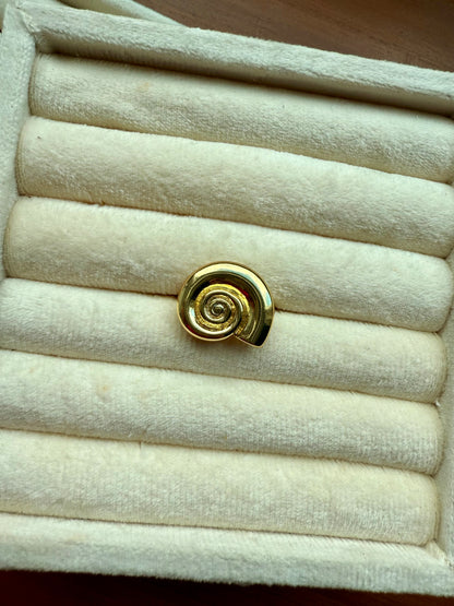 Anillo caracola