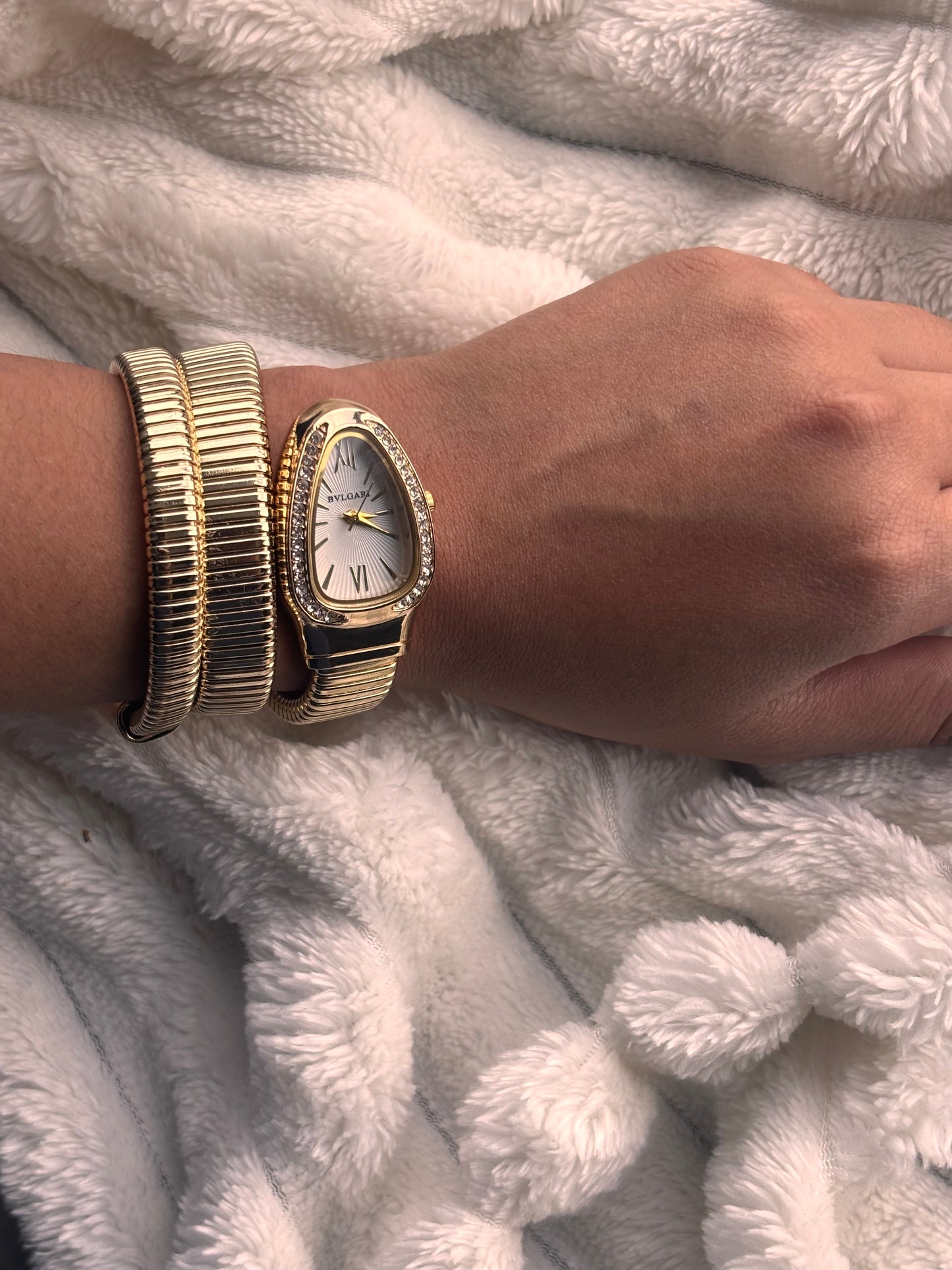 Reloj Bvlgari cara blanca