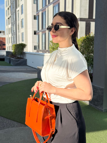 Cartera CORAJE NARANJA