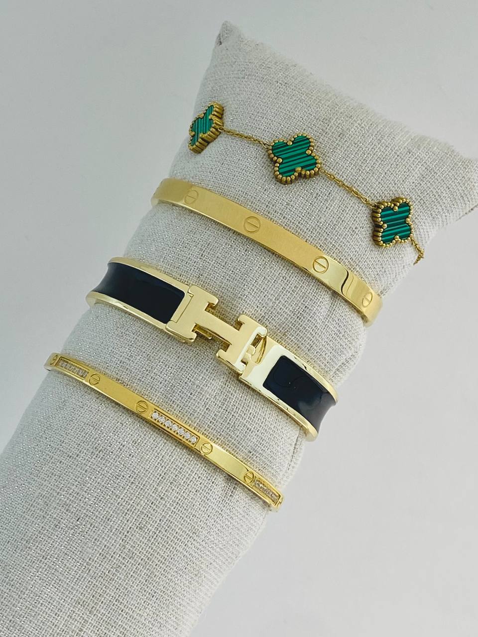 Pulsera Hermes negra