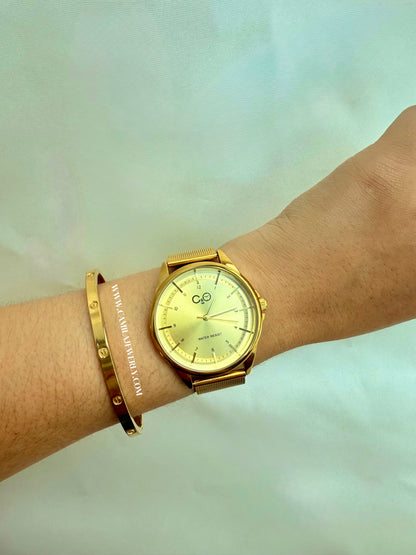 Reloj Gamma dorado