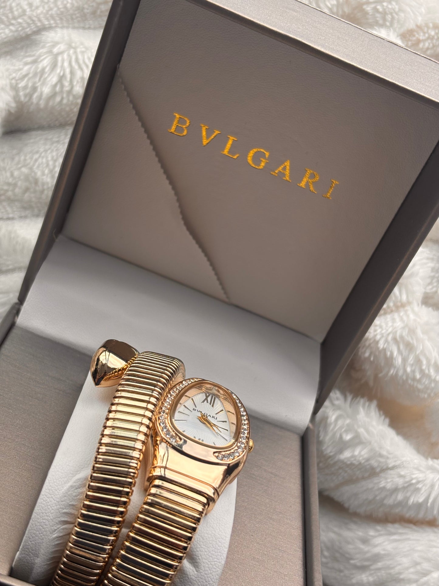 Reloj Bvlgari cara blanca