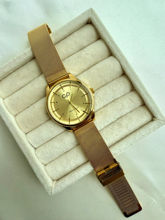 Reloj Gamma dorado