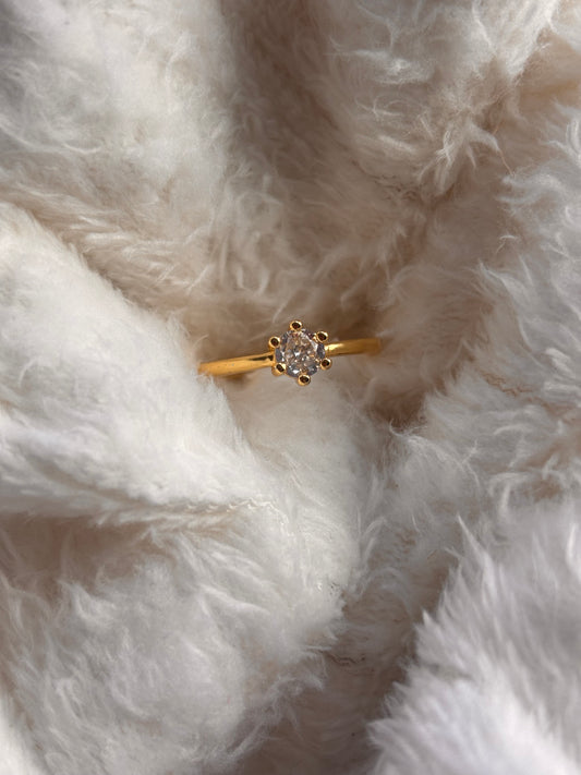 Anillo de promesa lucia