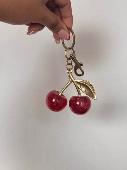 Llavero Cherry ocre