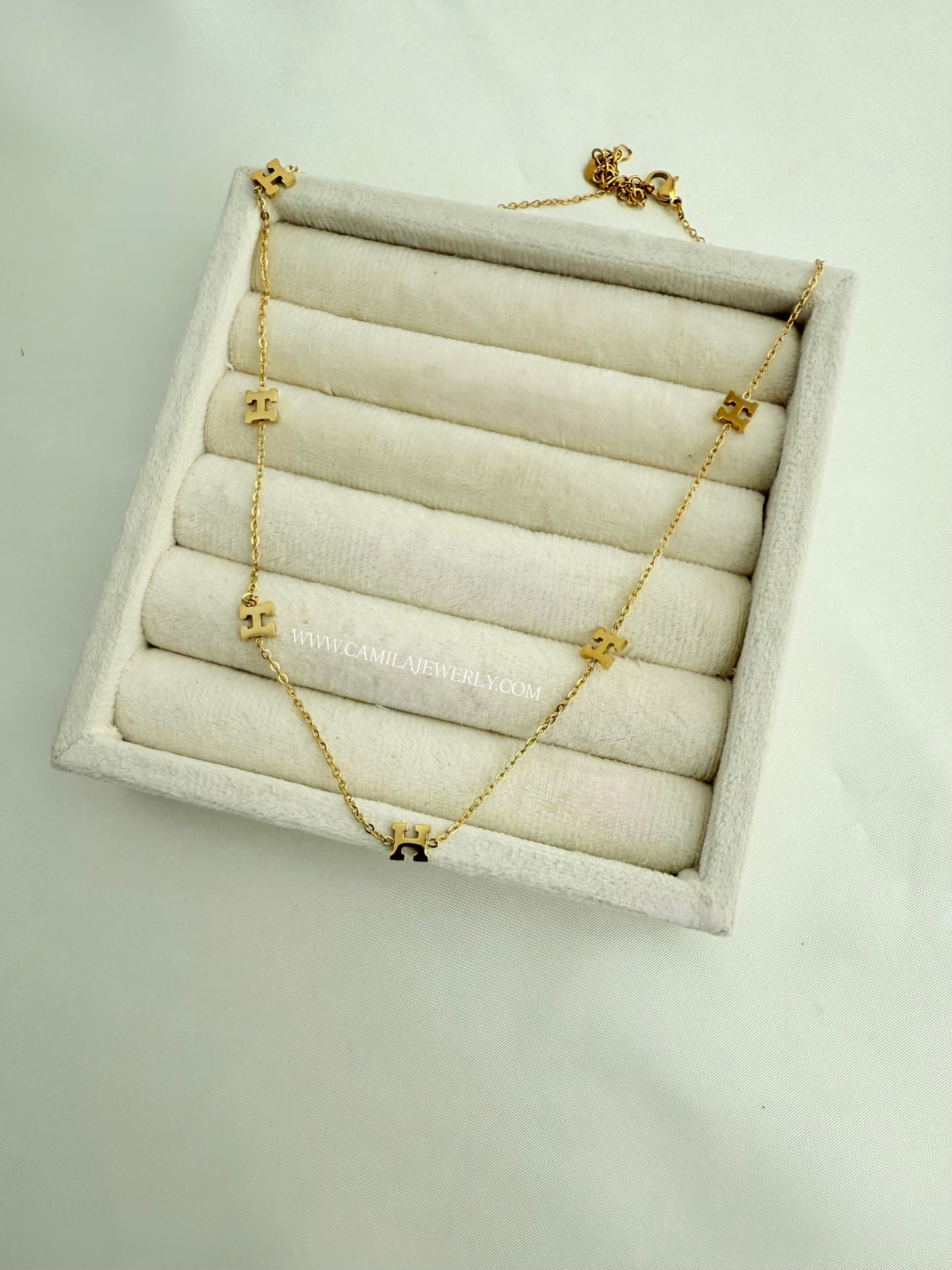 Cadena tipo Choker Hermes