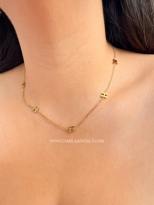 Cadena tipo Choker Hermes