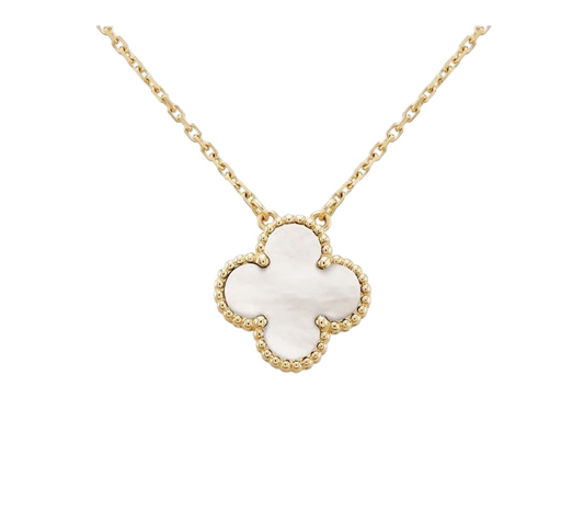 Cadena flor Blanca