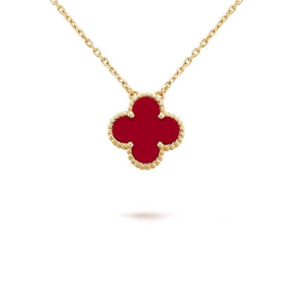 Cadena flor  Roja