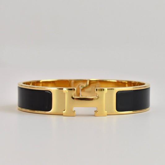 Pulsera Hermes negra