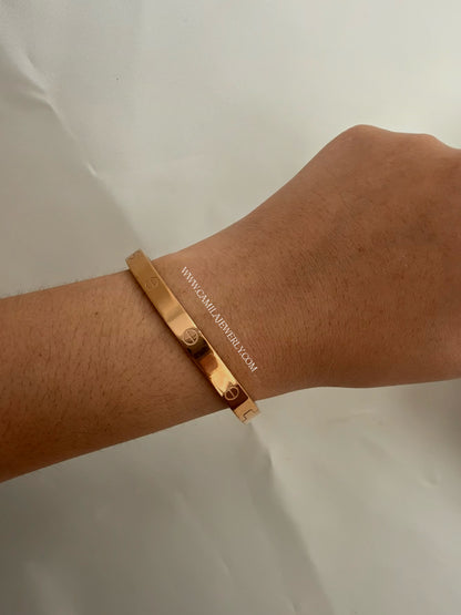 Pulsera Cartier love rosegold / oro rosa