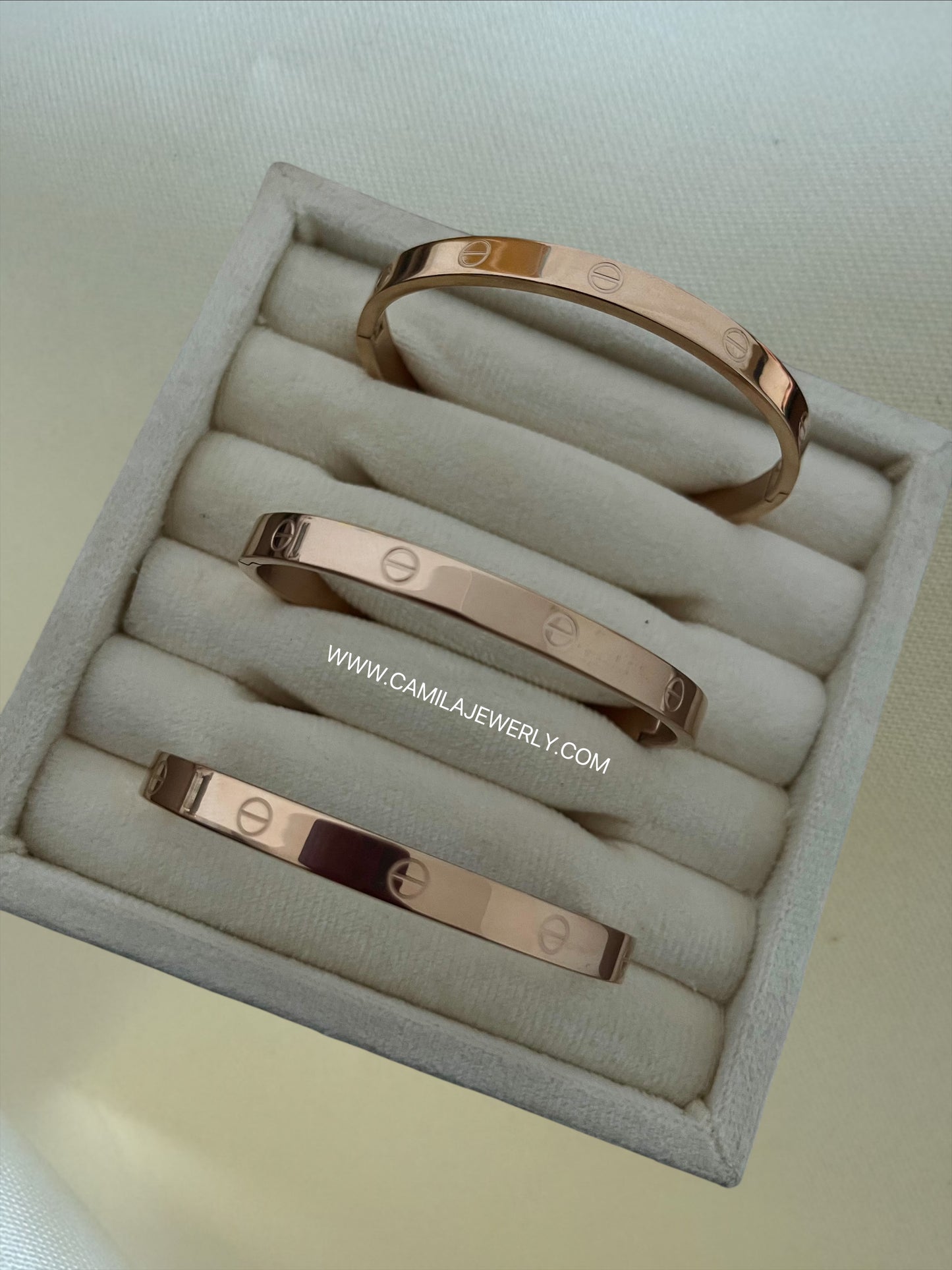 Pulsera Cartier love rosegold / oro rosa