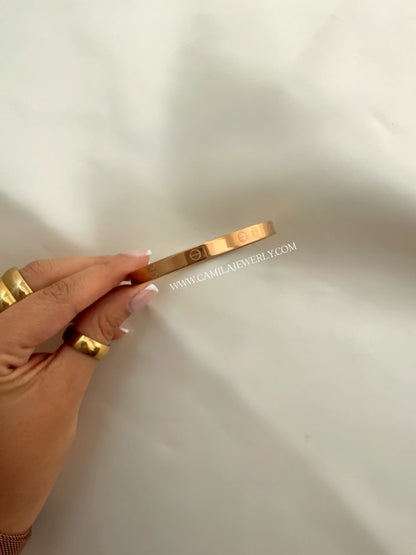 Pulsera Cartier love rosegold / oro rosa