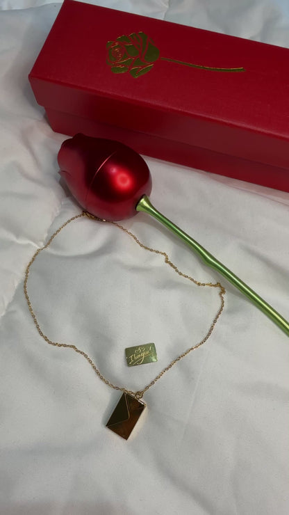 Collar I LOVE YOU  SAN VALENTÍN BOX 1